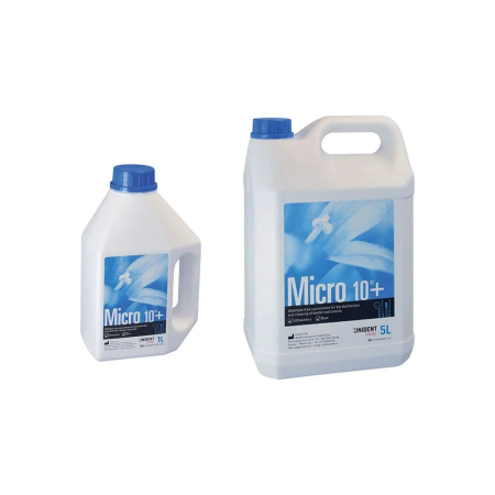 bottle of Unident Micro 10+