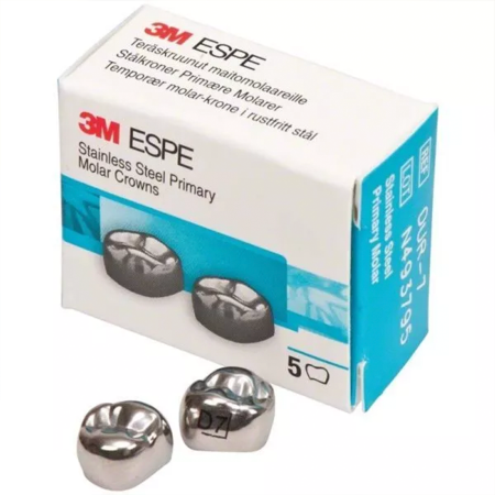 3M ESPE Stainless Steel Primary Molar Crowns